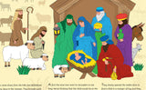 The Story of the Nativity Backdrop