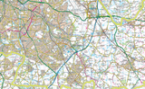 This map covers the City of Birmingham and Coventy and the towns: Stoke-on-Trent Wolverhampton Solihull Telford Worcester Burton-upon-Trent Dudley Halesowen Hereford Kidderminster Leamington Spa Newcastle-under-Lyme Nuneaton Redditch Rugby Shrewsbury Stafford Stourbridge Tamworth Walsall West Bromwich
