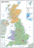 United Kingdom Political Map