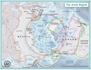 Arctic Political map