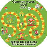Common Words Race Tuff Tray Mat Stage 3 Bundle