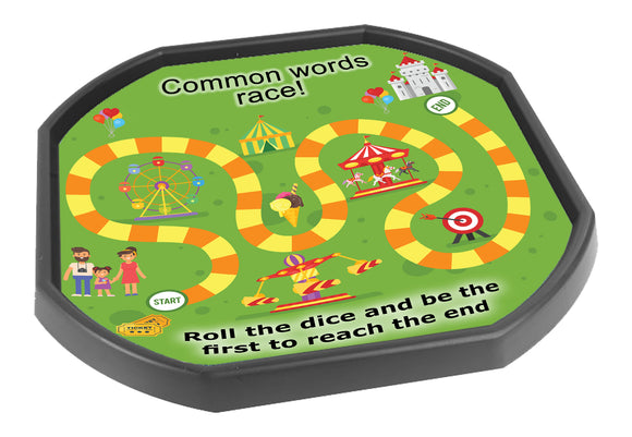 Blank Common Words Game Tuff Tray Mat