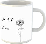 Birth Flower Mug - January