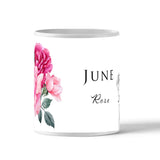 Birth Flower Mug - June