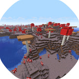 Mushroom Fields Biome Mini Tuff Tray Mat Insert