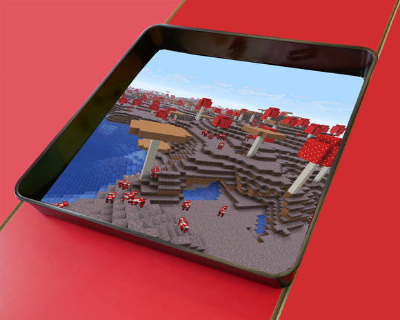 Mushroom Fields Biome Tiger Play Tray Mat