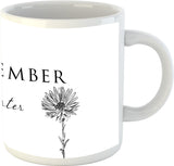 Birth Flower Mug - September