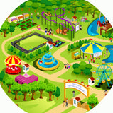 Tiger Town Fair Race Track Tuff Tray Mat Insert