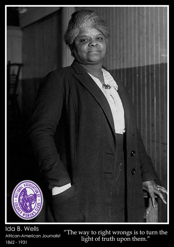 Ida.B.Wells  - Inspirational Black People - A2