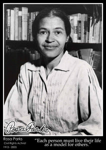 Rosa Parks - Inspirational Black People - A2