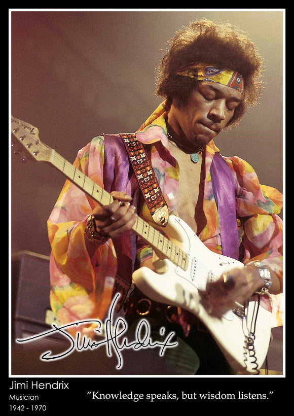 Jimi Hendrix - Inspirational Black People - A2