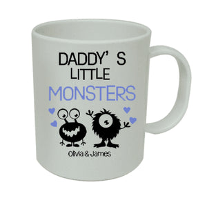 dad from little monsters Father's Day Mug - Personalised
