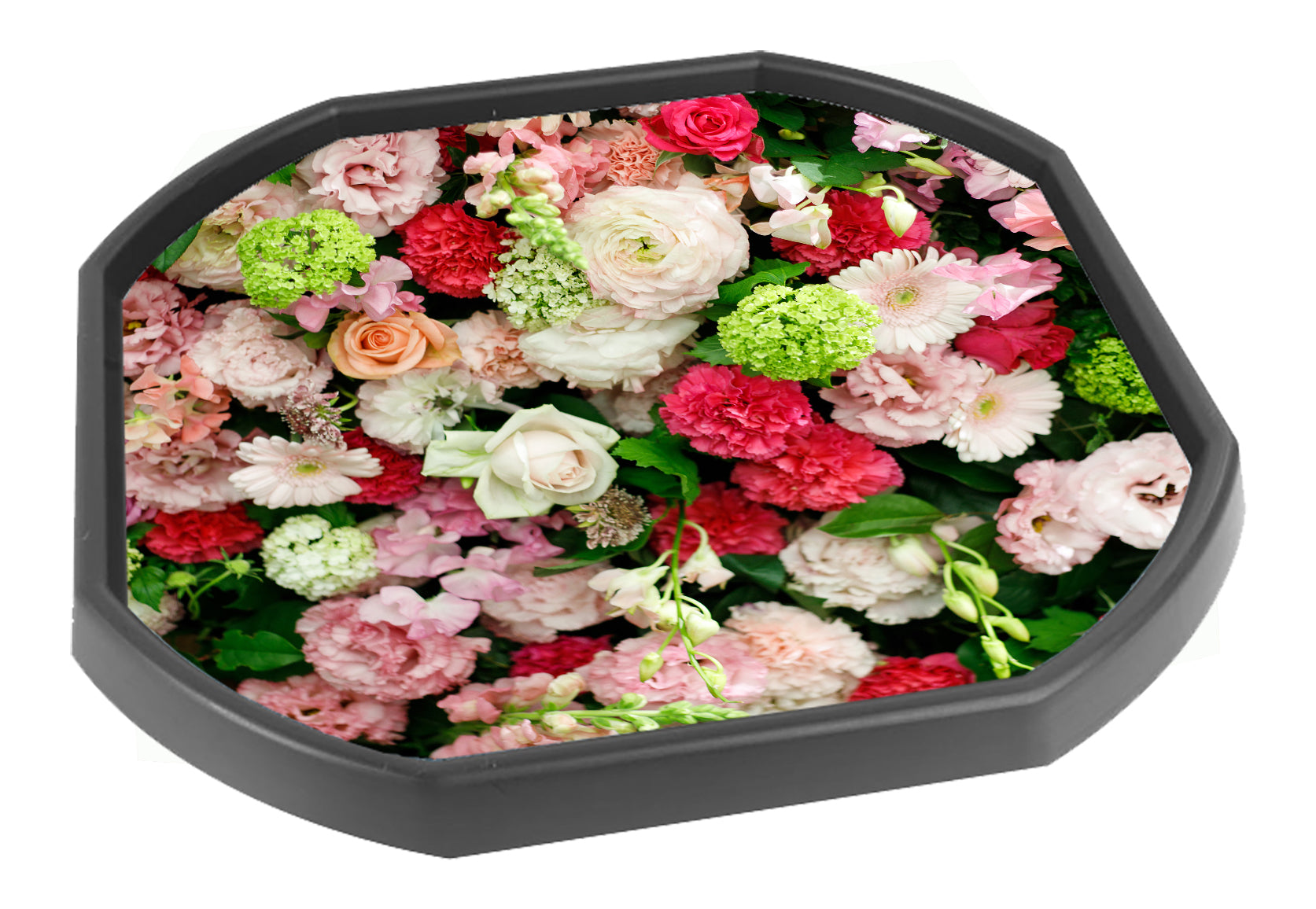 Tuff Table Inserts Flower Vinyl Tuff Tray Mat Insert – Tiger Moon