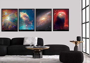 Hubble Space Posters Set of 4 - SET 2 - A2