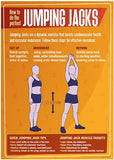 P.E Exercises - 10 A3 Educational Posters
