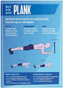 Physical Education - Plank - A2 Poster