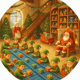 Santa's Workshop Tuff Tray Mat Insert