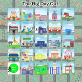 The Big Day Out - Vinyl floor mat & Coding Robot