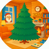 Decorate Christmas Tree Mini Tuff Tray Mat Insert