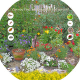 The Garden Minibeasts mat is ideal for use with a Tuff Tray. Spot a snail, ant, butterfly, woodlouse, bee, spider, worm and a ladybird, and also enjoy the flowers!  The trays enable children to add anything such as water, toys, sand, pebbles, leaves, sticks to create interesting small fun environments.  Printed onto a high quality, durable vinyl material.  86cm x 86cm (approx )  Designed to fit in the Tuff Tray or the Tuff Spot.