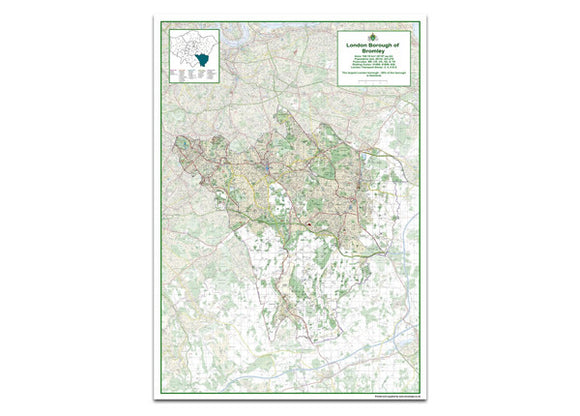 Bromley London Borough Map