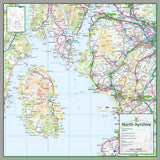North Ayrshire County Map