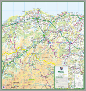 Moray County Map
