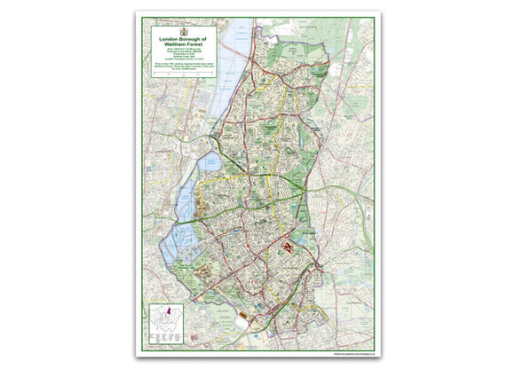 Waltham London Borough Map