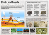 Our Earth - Rocks & Fossils Poster