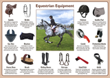 Equestrian Equipment Poster