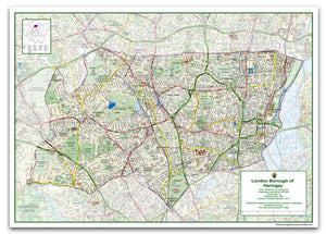 Haringey London Borough Map