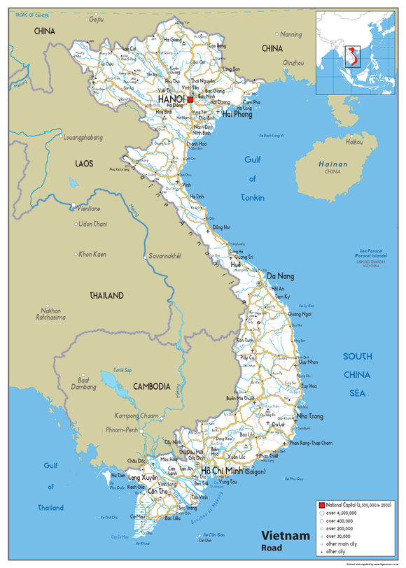 Vietnam Road Map