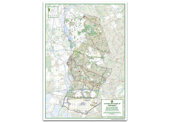 Hillingdon London Borough Map