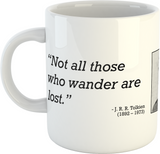 A reassuring Tolkien mug gift for a teacher!