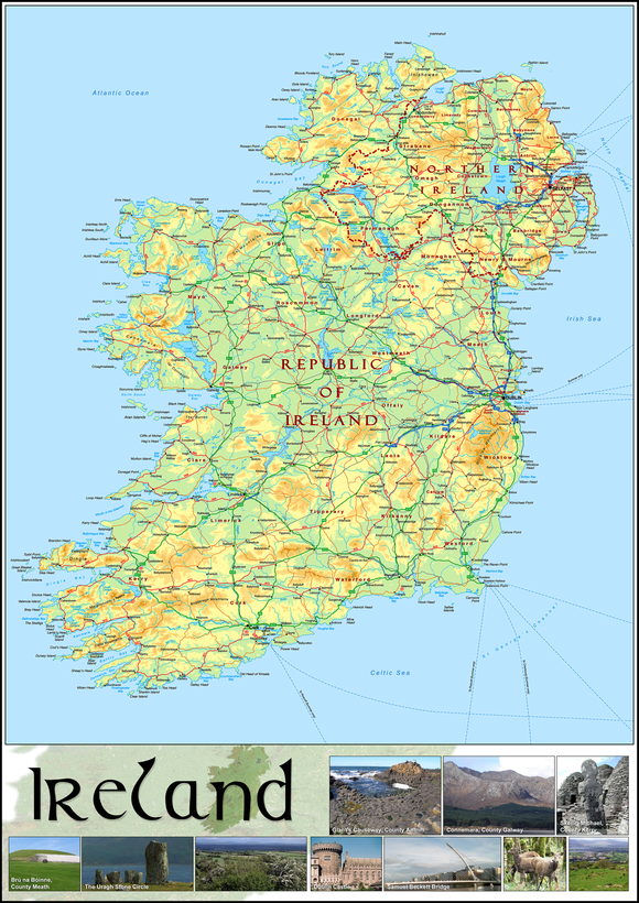 Ireland Map