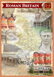 Roman Britain Montage Poster