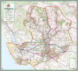 Bridgend County Map