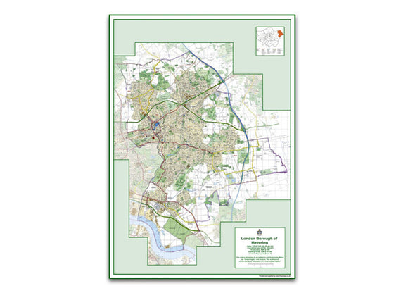 Havering London Borough Map