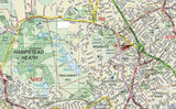Giant London Street Map - 130 x 130 cm