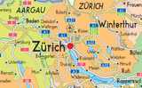 Switzerland Political Map
