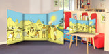 A classroom or nursery scene setter of an exciting Egyptian scene, complete with a range of characters for children to find in a desert habitat! Great for immersive and imaginative role play. Great for talking about Egypt and Egyptian history, when and how Egyptians lived and where they are situated in the history of the world.