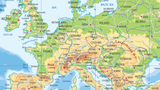 Europe Physical Map