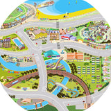 This bundle of four mats is ideal for use with a Tuff Tray. They're perfect for individual or small group play. The trays enable children to add water, toys, sand, pebbles and leaves to create interesting small environments.  Included in this bundle is:      Bramble-on-Sea     Bramble Town     Bramble Haven Industry & Transport     Bramble Countryside