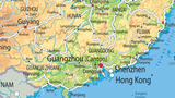 China Physical Map