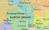 Cambodia Political Map