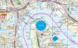 Giant London Street Map - 155 x 155 cm