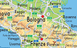 Rome is the capital. Other large cities are:  Milan Naples Turin Palermo Genoa Bologna Florence Bari Catania