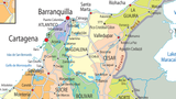 Colombia Political Map