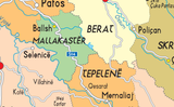 Albania Political Map