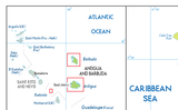 Antigua Political Map